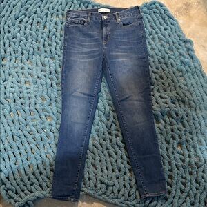 GAP Women's Dark Blue Skinny Jeans